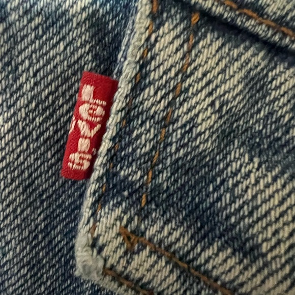 80s Levi's Denim Trucker Jacket XL 70507-0214 Type 3 USA Distressed Grunge Biker - Picture 2 of 12